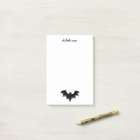 zwarte nacht post-it® notes (Op bureau)