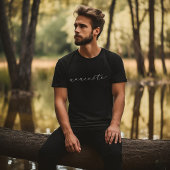 Zwarte Namaste T-shirt