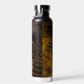Zwarte Natuur Geïnspireerd Citroenwaterflesje Waterfles (Rechts)