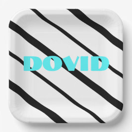 Zwarte neon upsherin bord