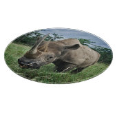 Zwarte Neushoorn | Kenia Snijplank (Hoek)