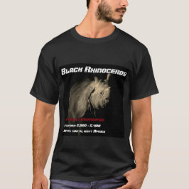 zwarte neushoorn t-shirt