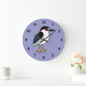 Zwarte Night Heron Grote Klok (Huis)