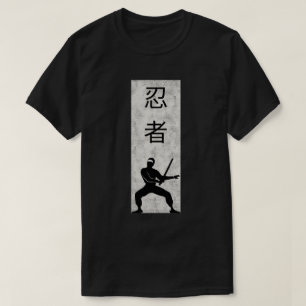 Zwarte Ninja T-shirt
