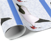 Zwarte Nun Duif 1973 Cadeaupapier (Rol Hoek)