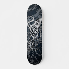 Zwarte octopus persoonlijk skateboard