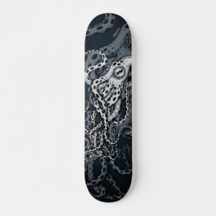 Zwarte octopus persoonlijk skateboard