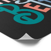 Zwarte Oefening Maakt Een Betere Poster (Hoek)