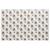 Zwarte of Afro-Amerikaanse kapper stof materiaal (Fat Quarter)