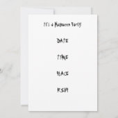 Zwarte Ogen Kids BEK Laat Ons Binnen Griezelig Vre Kaart (Achterkant)