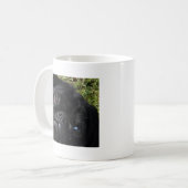 zwarte ogen koffiemok (Voorkant links)