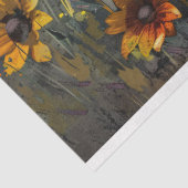 Zwarte ogen Susan Bloem Impressionist Decoupage Tissuepapier (Detail)