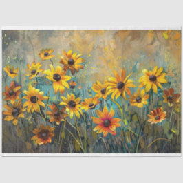 Zwarte ogen Susan Bloem Impressionist Decoupage Tissuepapier