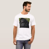 zwarte ogen t-shirt (Voorkant volledig)