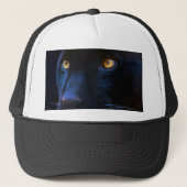 zwarte ogen trucker pet (Voorkant)