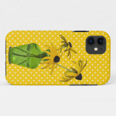 Zwarte-ogige Susan Bouquet Case-Mate iPhone Case (Achterkant (horizontaal))