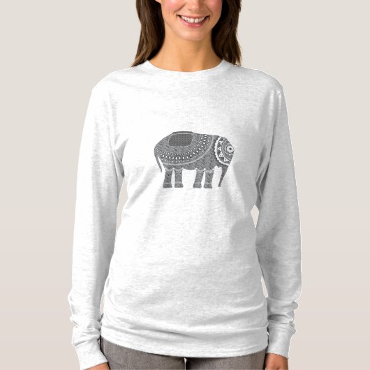  zwarte oliecolet t-shirt (Voorkant)
