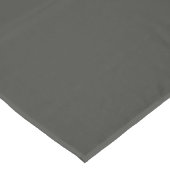 Zwarte olijf (effen kleur) tafelkleed (Gekanteld)
