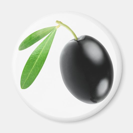 Zwarte olijf magneet (Voorkant)