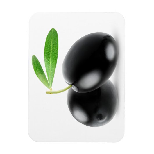 Zwarte olijven magneet (Verticaal)