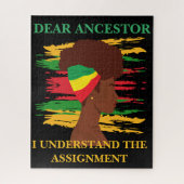 Zwarte Onafhankelijkheid Juneteenth  Legpuzzel (Verticaal)