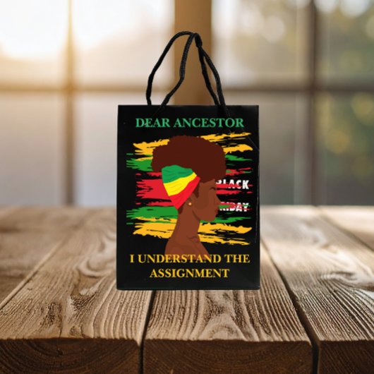 Zwarte Onafhankelijkheid Juneteenth  Medium Cadeauzakje