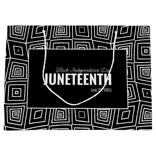 Zwarte Onafhankelijkheidsdag 19 juni 1865 JUNETEEN Groot Cadeauzakje (Voorkant)