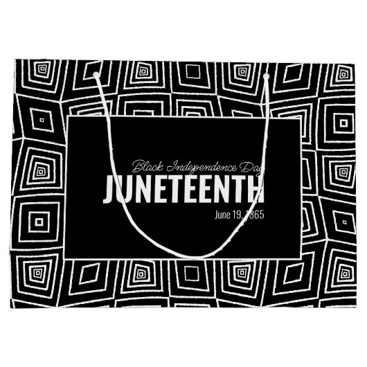 Zwarte Onafhankelijkheidsdag 19 juni 1865 JUNETEEN Groot Cadeauzakje (Achterkant)