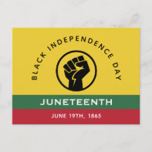 Zwarte Onafhankelijkheidsdag Juneteenth 1865 Gebog