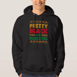  zwarte Onderwijs Afro Pride Geschiedenis Maand Hoodie