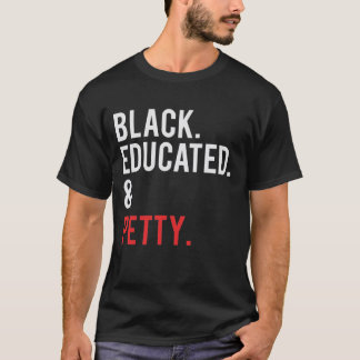 ZWARTE ONDERWIJS EN PETTY T-SHIRT