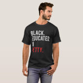 ZWARTE ONDERWIJS EN PETTY T-SHIRT (Voorkant volledig)
