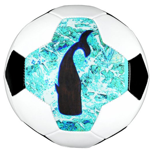 zwarte onderzeese walvis Thunder_Cove Voetbal (Gedraaid)