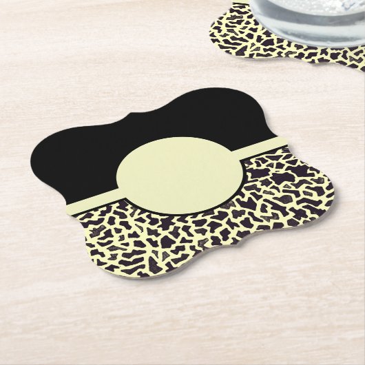 Zwarte Onderzetters (Gekanteld)