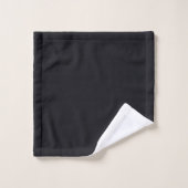 Zwarte Onyx Bad Handdoek (Wasdoekje)