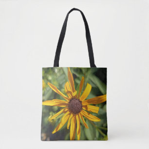 Zwarte-Oog-Susan-Bloemtas Gele Wilde Bloemen Tote Bag