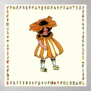 Zwarte-Oog-Susan Poster