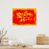 Zwarte-Oog Susanna-Wildebloem - Digitale Kunst Poster (Keuken)