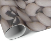 zwarte oogerwten cadeaupapier (Rol Hoek)