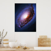 Zwarte ooggalaxie - Messier 64 (M64) Poster (Keuken)