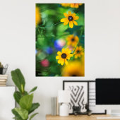 Zwarte-oogige Susan Poster (Thuiskantoor)