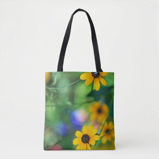 Zwarte-oogige Susan Tote Bag (Voorkant)