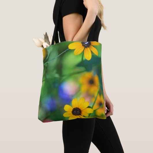 Zwarte-oogige Susan Tote Bag (Dichtbij)