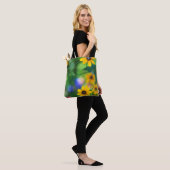 Zwarte-oogige Susan Tote Bag (Op model)