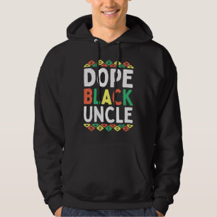 Zwarte Oom Afro-Amerikaanse Zwarte Geschiedenis Ma Hoodie