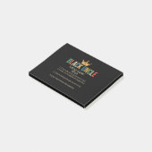 Zwarte Oom Definitie Trots Oom Post-it® Notes (Schuin)