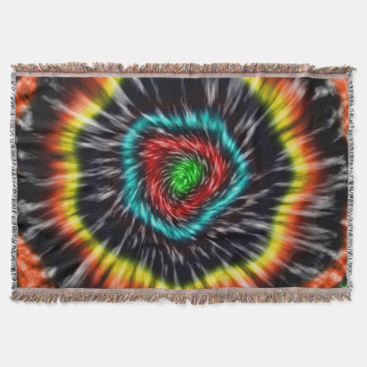 Zwarte Opal Tie Dye, Deken (Voorkant)