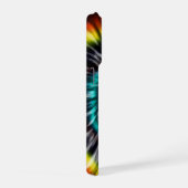 Zwarte Opal Tie Dye, iPhone Hoesje (Rechterkant)