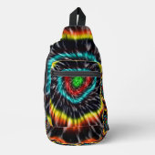 Zwarte Opal Tie Dye, Sling Bag (Voorkant)