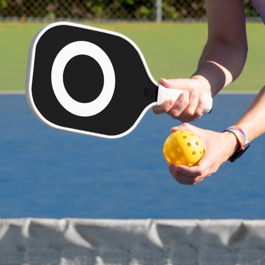 Zwarte opening pickleball paddle (Insitu)